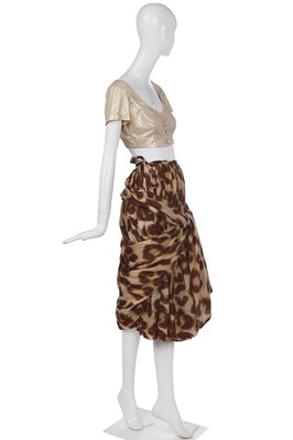 Lot 35 - A Vivienne Westwood sari-inspired ensemble,  'Civilizade', Spring-Summer, 1989