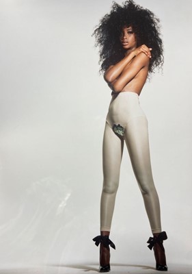 Lot 39 - A rare pare of fig-leaf mirrored underpants/knickers, 'Voyage to Cythera' Autumn-Winter, 1989-90