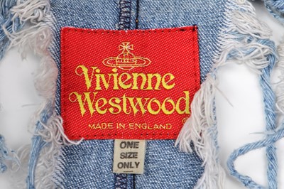 Lot 37 - A Vivienne Westwood men's denim ensemble, 'Cut and Slash', Spring-Summer, 1991