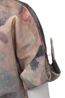 Lot 48 - A Vivienne Westwood printed denim trouser suit, 'Dressing Up' collection, Autumn-Winter, 1991-92
