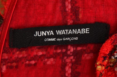 Lot 141 - A Junya Watanabe/Comme des Garçons windowpane check tweed dress, Autumn-Winter 2001-02