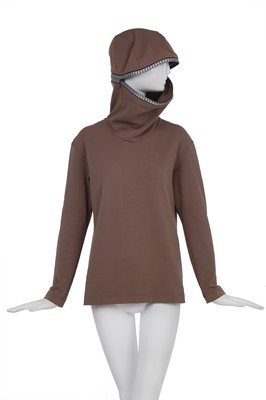 Lot 143 - An Issey Miyake hooded top, Autumn-Winter 1991-92