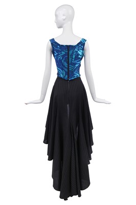 Lot 57 - Vivienne Westwood complete rose-print corset ensemble, 'Grand Hotel', Spring-Summer, 1993