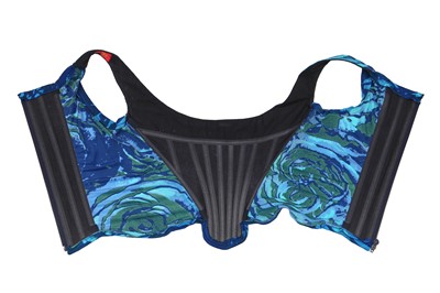 Lot 57 - Vivienne Westwood complete rose-print corset ensemble, 'Grand Hotel', Spring-Summer, 1993