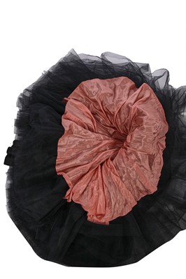 Lot 58 - A Vivienne Westwood black taffeta ball gown, 1993 and early 2000s
