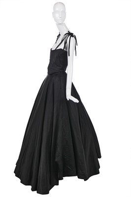 Lot 58 - A Vivienne Westwood black taffeta ball gown, 1993 and early 2000s