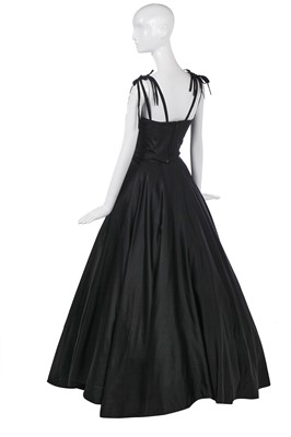 Lot 58 - A Vivienne Westwood black taffeta ball gown, 1993 and early 2000s