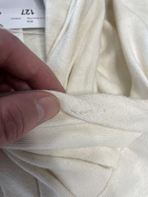 Lot 127 - A John Flett cotton jersey 'pouch' dress, circa 1984