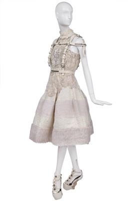 Lot 135 - An Alexander McQueen by Sarah Burton ensemble, 'Ice Queen' collection, Autumn-Winter 2011-12
