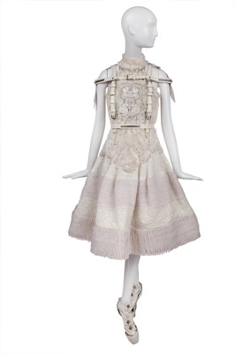 Lot 135 - An Alexander McQueen by Sarah Burton ensemble, 'Ice Queen' collection, Autumn-Winter 2011-12