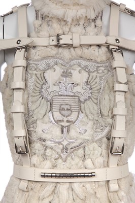 Lot 135 - An Alexander McQueen by Sarah Burton ensemble, 'Ice Queen' collection, Autumn-Winter 2011-12