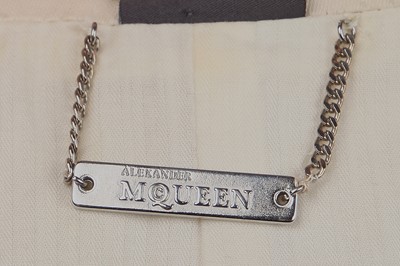 Lot 131 - An Alexander McQueen ivory jersey ensemble, 'Irere' collection, Spring-Summer 2003
