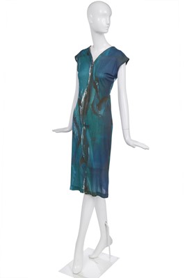 Lot 129 - An Alexander McQueen dolphin print dress,  'La Poupee' collection, Spring-Summer 1997