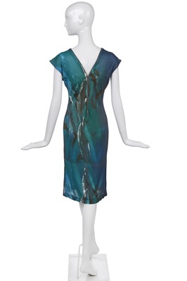 Lot 129 - An Alexander McQueen dolphin print dress,  'La Poupee' collection, Spring-Summer 1997