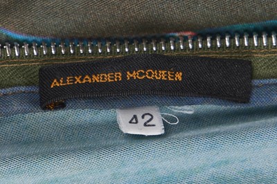 Lot 129 - An Alexander McQueen dolphin print dress,  'La Poupee' collection, Spring-Summer 1997