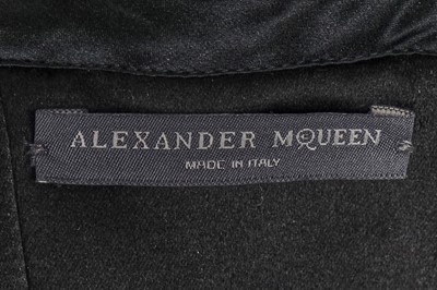 Lot 132 - An Alexander McQueen black and ivory jacquard satin gown, 'Sarabande' collection, Spring-Summer 2007
