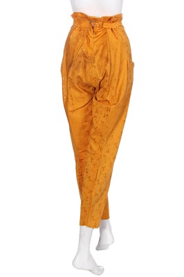Lot 230 - A fine Westwood/McLaren complete yellow 'Pirate' ensemble, Autumn-Winter 1981-82