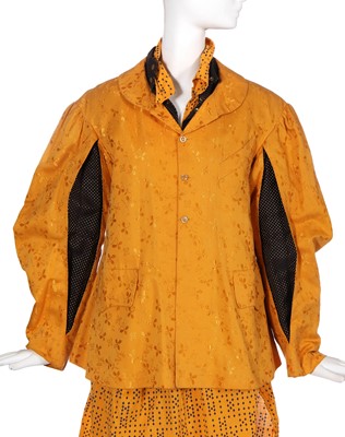 Lot 230 - A fine Westwood/McLaren complete yellow 'Pirate' ensemble, Autumn-Winter 1981-82