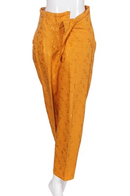 Lot 230 - A fine Westwood/McLaren complete yellow 'Pirate' ensemble, Autumn-Winter 1981-82