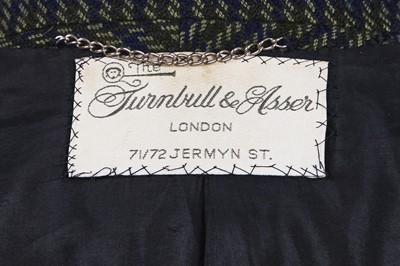 Lot 208 - A Turnbull & Asser single-breasted blazer, identical to one worn by Princess Diana, 1988