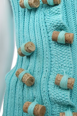 Lot 81 - A rare John Galliano knitted tunic 'The Ludic Game' collection, Autumn-Winter, 1985-86