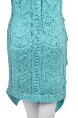 Lot 81 - A rare John Galliano knitted tunic 'The Ludic Game' collection, Autumn-Winter, 1985-86