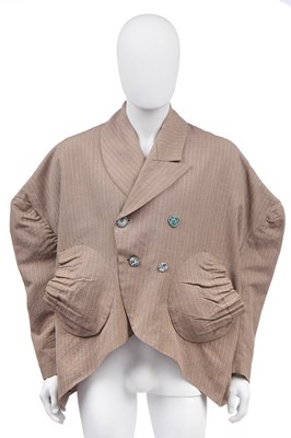Lot 86 - A fine and rare John Galliano outsized jacket, 'Fallen Angels' collection, Spring-Summer 1986