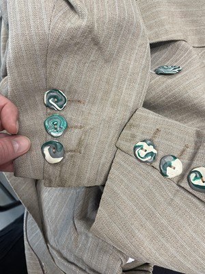 Lot 86 - A fine and rare John Galliano outsized jacket, 'Fallen Angels' collection, Spring-Summer 1986