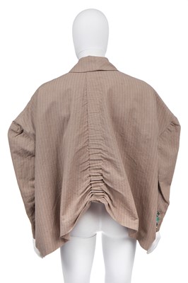Lot 86 - A fine and rare John Galliano outsized jacket, 'Fallen Angels' collection, Spring-Summer 1986