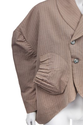 Lot 86 - A fine and rare John Galliano outsized jacket, 'Fallen Angels' collection, Spring-Summer 1986