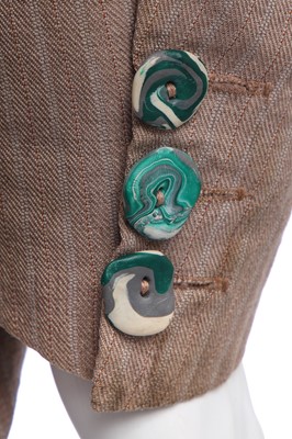 Lot 86 - A fine and rare John Galliano outsized jacket, 'Fallen Angels' collection, Spring-Summer 1986