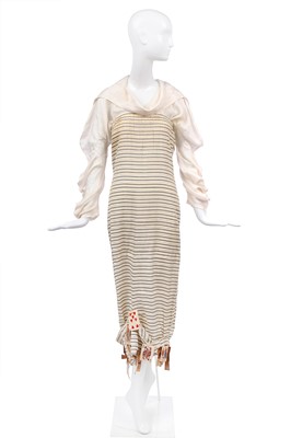 Lot 91 - A rare and important John Galliano 'Tarot' card ensemble, 'Forgotten Innocents' collection, Autumn-Winter, 1986-87
