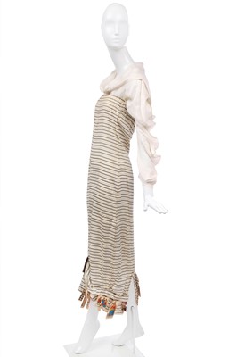 Lot 91 - A rare and important John Galliano 'Tarot' card ensemble, 'Forgotten Innocents' collection, Autumn-Winter, 1986-87