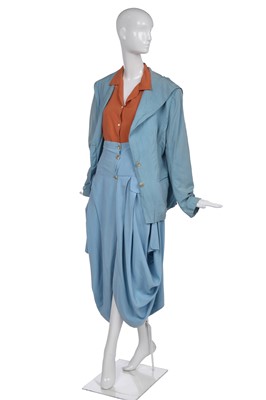 Lot 94 - A John Galliano viscose ensemble, Spring-Summer, 1987
