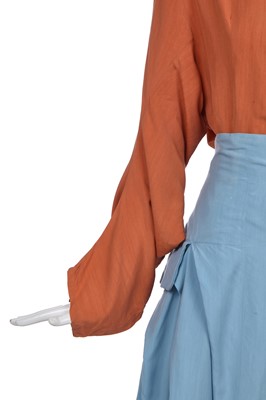 Lot 94 - A John Galliano viscose ensemble, Spring-Summer, 1987