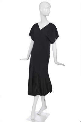 Lot 101 - A John Galliano bias-cut and pleated dress, Spring-Summer, 1987