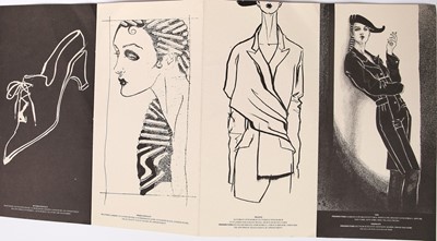 Lot 106 - A John Galliano complete bias-cut evening gown look, 'Hairclips' collection, Autumn-Winter, 1988-89