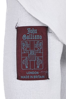 Lot 109 - A John Galliano white bias-cut dress, 'Charles James' collection, Spring-Summer 1989
