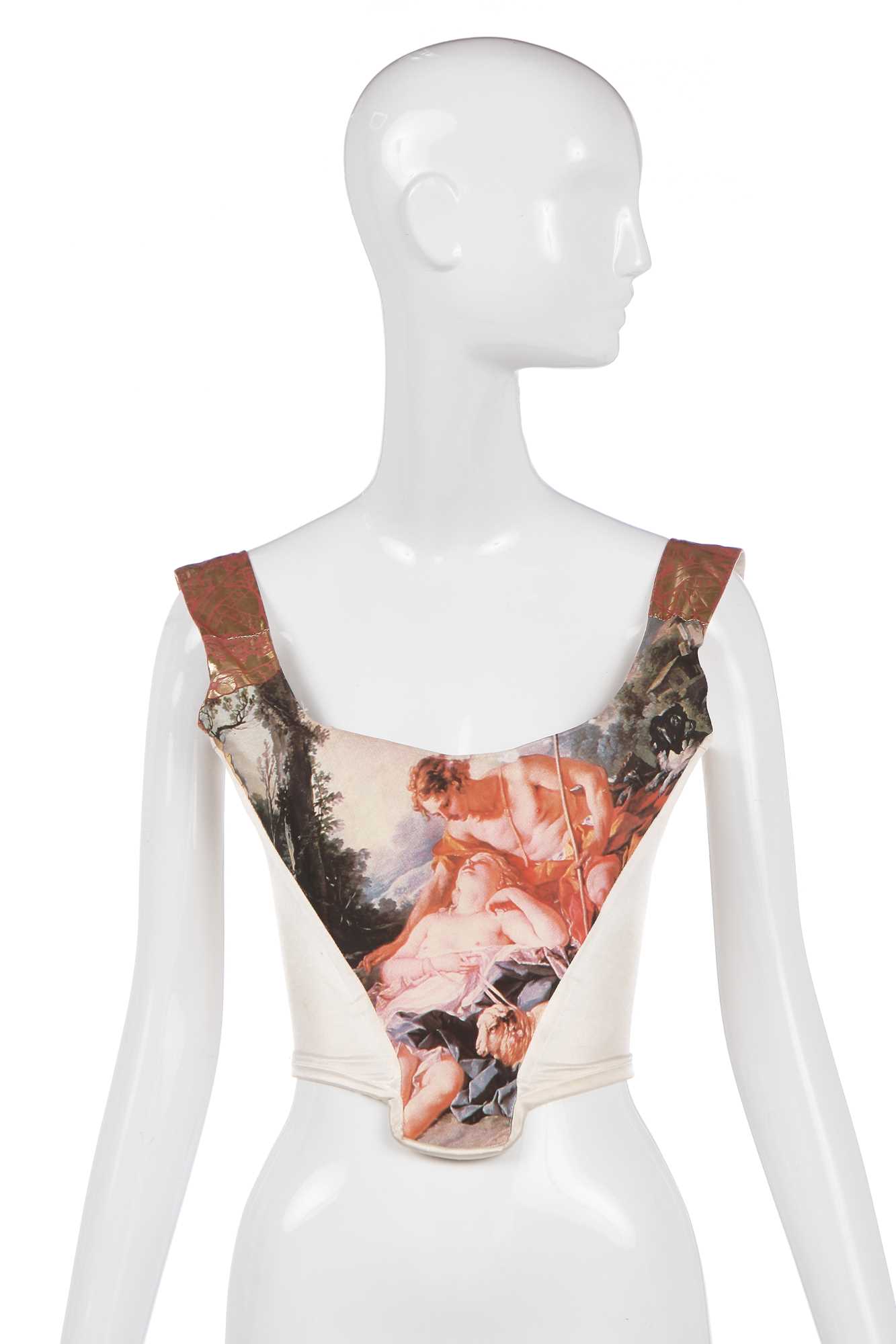Lot 445 - A Vivienne Westwood corset, 'Portrait' collection, Autumn-Winter 1990-91