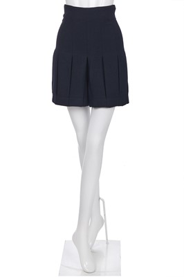 Lot 110 - A John Galliano navy wool ensemble, 'Nancy Cunard' collection, Autumn-Winter 1989-90