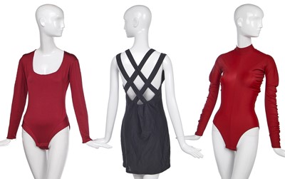 Lot 114 - A group of Galliano's Girl lycra garments, 'Sportswear' collection, 1991