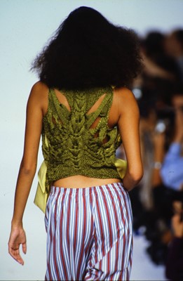 Lot 115 - A fine John Galliano 'Anatomical' ensemble, 'Honcho Woman', Spring-Summer, 1991
