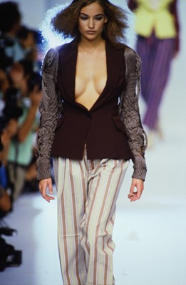 Lot 115 - A fine John Galliano 'Anatomical' ensemble, 'Honcho Woman', Spring-Summer, 1991