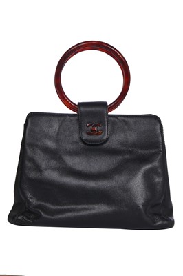 Lot 148 - A Chanel caviar leather handbag, 1997-1999