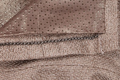 Lot 166 - A Chanel pale pink and gold lamé ensemble, Cruise, 2000