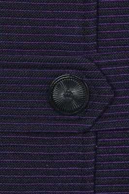Lot 6 - A Chanel ink-blue cashmere suit, Autumn-Winter 2000-01