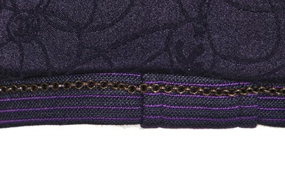 Lot 6 - A Chanel ink-blue cashmere suit, Autumn-Winter 2000-01