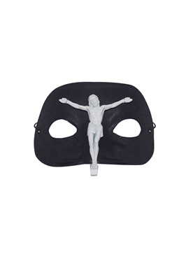 Lot 462 - A Simon Costin for Alexander McQueen crucifix mask, 'Dante' collection, Autumn-Winter 1996-97