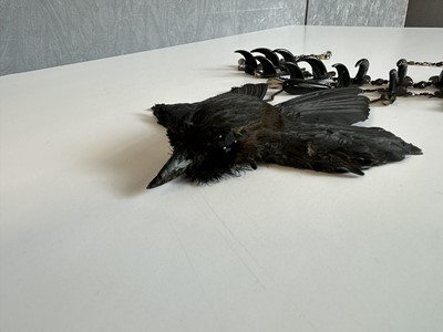 Lot 466 - A Simon Costin for Alexander McQueen choker necklace, 'The Birds' collection, Spring-Summer 1995
