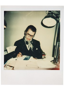 Lot 310 - A group of fashion photographs and ephemera, 1970s-80s